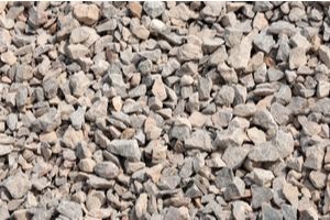 Uneven crushed stone aggregate in Springfield, VA