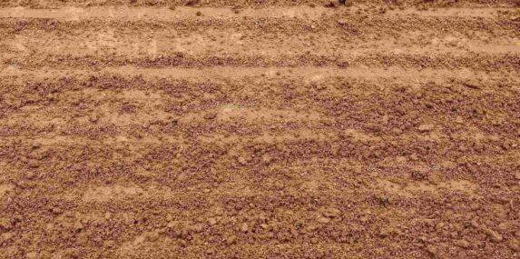 fill dirt placed in construction site