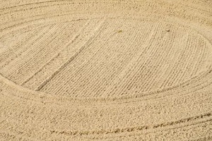 golf course sand