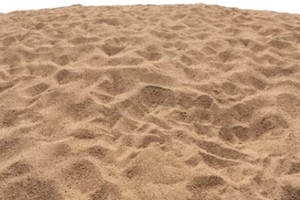 piles of SW Florida landscaping sand