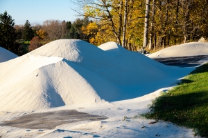 Large Pile of Aesthetic Quality Fine White Sand