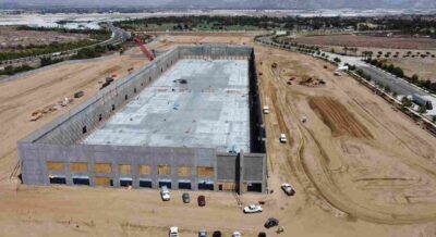 Under Construction Warehouse Site in Lakeland