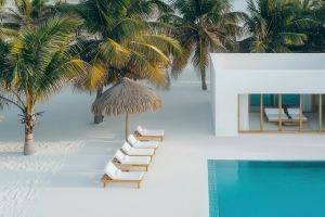 A Beautiful Beachfront Resort with Pristine White Sand Outdoors